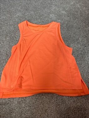 lululemon athletica Muscle Tank in Vibrant Orange